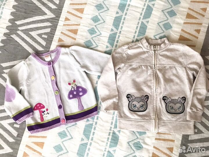 Пакет одежды для девочки 86 92 см