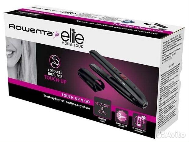 Беспроводной стайлер-выпрямитель Rowenta, Новый