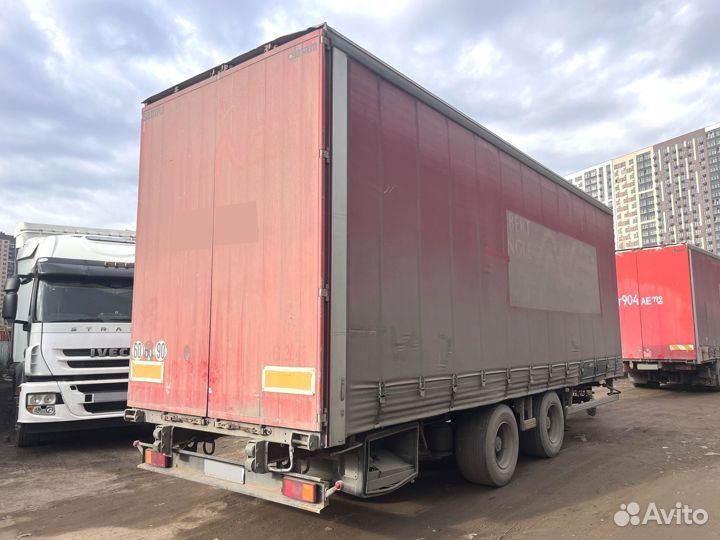 Полуприцеп шторный Samro S338FH, 2003
