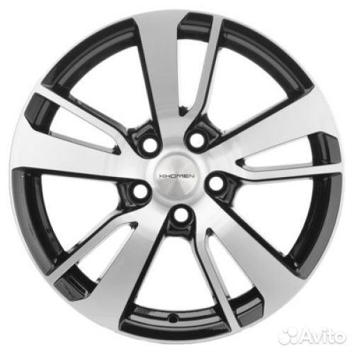 Диски Khomen Wheels KHW1704 (Outlander) 7,0x17 5x114,3 ET:38 67.1 Black-FP