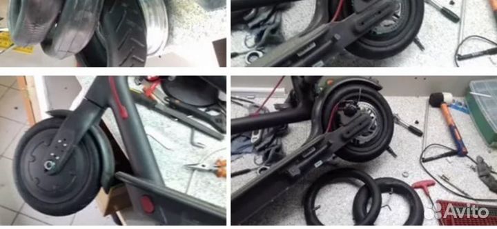 Ремонт электросамокатов, велосипедов