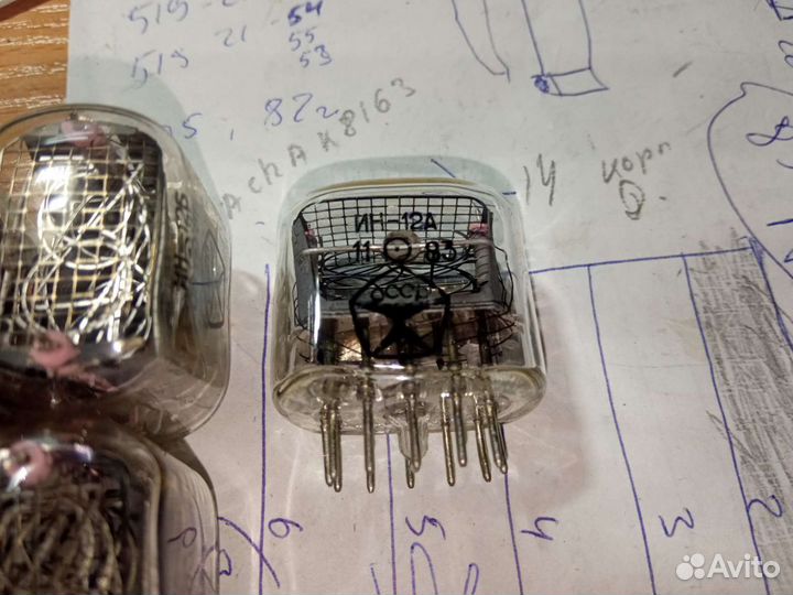 Индикаторы ин-12 и другие, миниатюрные лампы