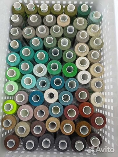 Нитки швейные