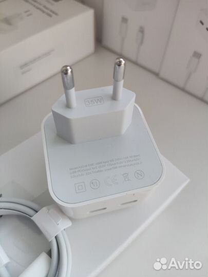 Зарядка на iPhone 35W оригинальный щелчок
