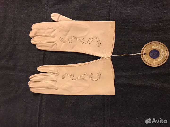 Перчатки натуральная кожа
