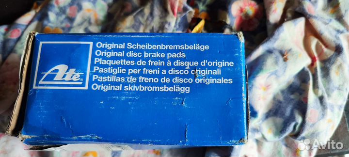 ATE передние тормозные колодки Civic X