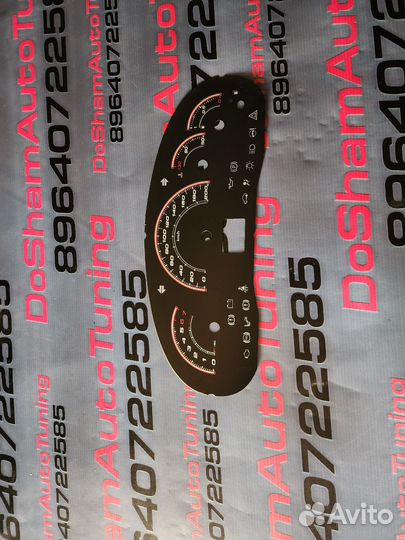 Шкалы Наклейки приборной панели приора