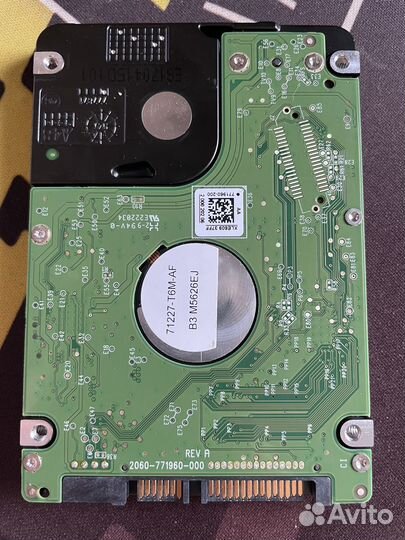 1 тб Жесткий диск WD Blue WD10jpvx 2.5