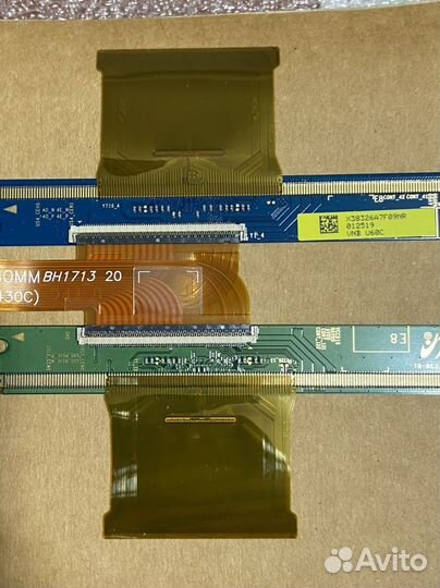 Samsung ue65mu6300u планки матрицы с шлейфами