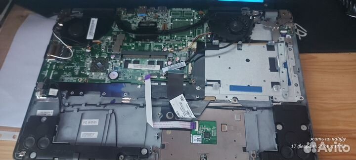 HP ноутбук на запчасти