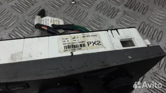 Блок управления печки и климат-контроля opel astra