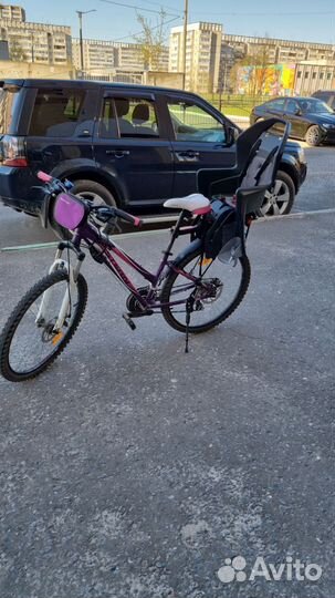 Детское кресло на велосипед hamax