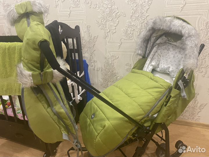 Санки коляска