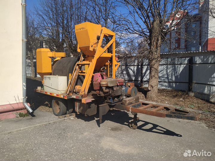 Асфальтовый завод мобильный 3-5 тонн