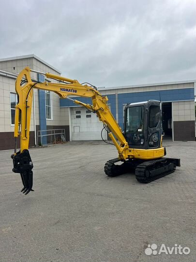 Мини-экскаватор Komatsu PC35MR-1, 2015