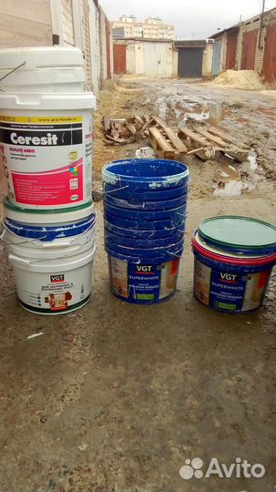 Ведро пластиковое