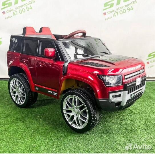 Электромобиль MB862 Range Rover красный