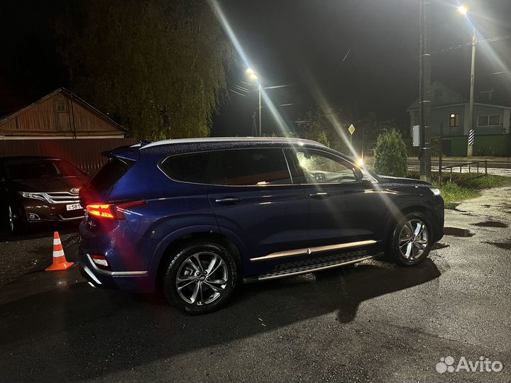 Hyundai Santa Fe 2.2 AT, 2019, 80 000 км