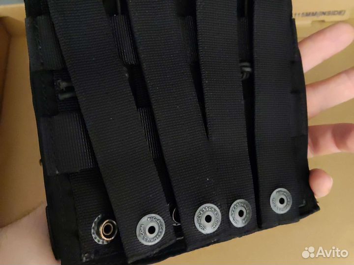 Подсумок для магазина ак черный