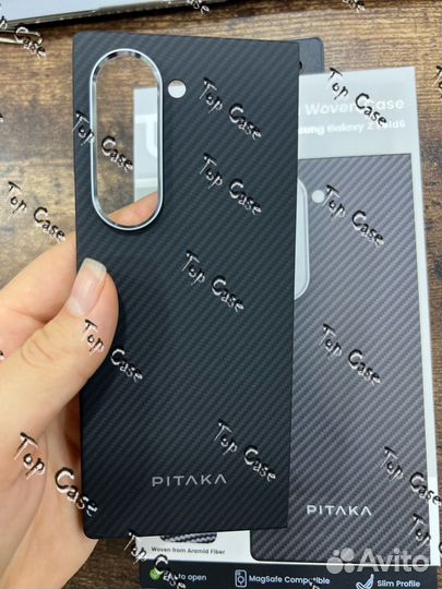 Чехол pitaka MagEZ Case 5для Samsung Fold 6 Black