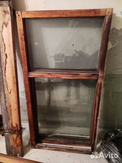 Деревянные оконные рамы бу