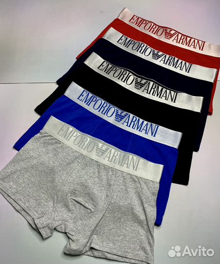 Трусы мужские боксеры 5+1 Emporio armani
