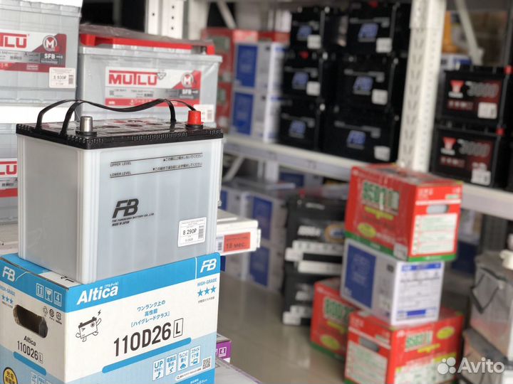 FB Altica high-grade 80Ah 110D26L Обратная полярн
