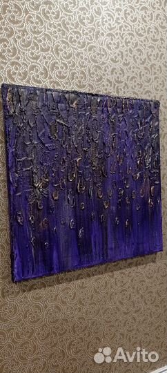 Картина фактурная абстракция