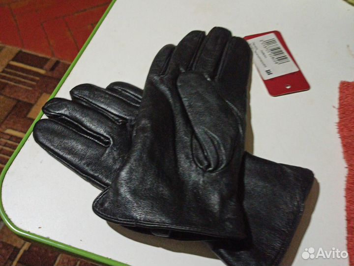 Мужские кожаные перчатки