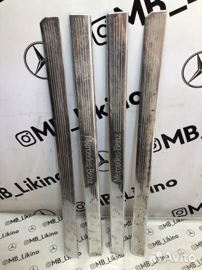 Накладка порога Mercedes Cl W216