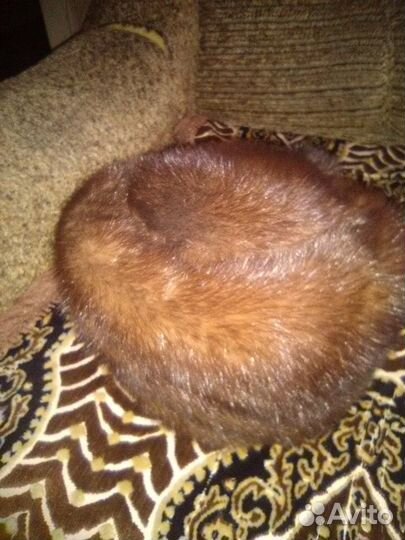 Женская норковая шапка