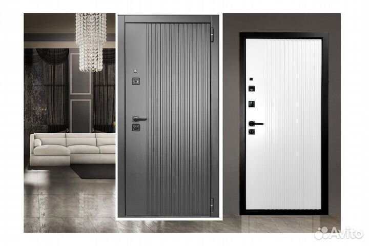 Дверь входная 11,7см «Экстра-Ультра» Мдф-Мдф