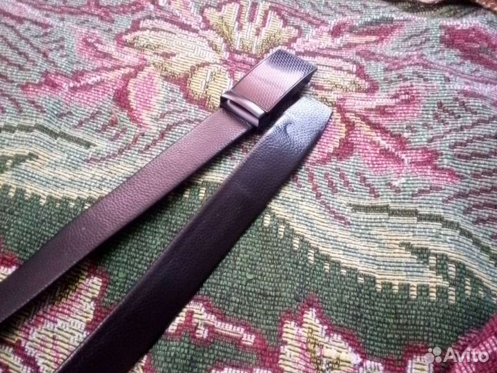 Мужской кожаный ремень