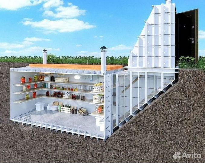 Пластиковый погреб