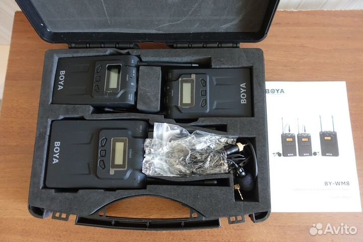 Беспроводная микрофонная система Boya BY-WM8