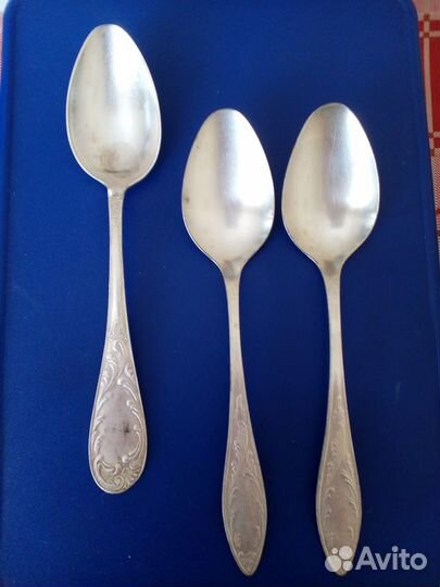 Ложки столовые мельхиоровые