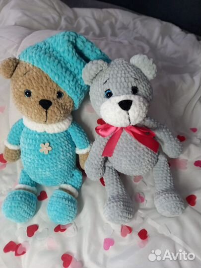 Вязаный зайка