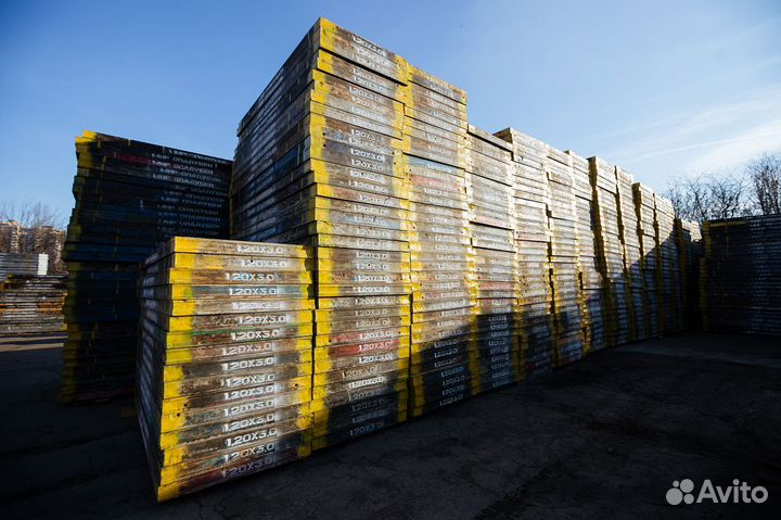 Опалубка стен, перекрытий и колонн в аренду