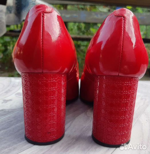 Туфли кожаные