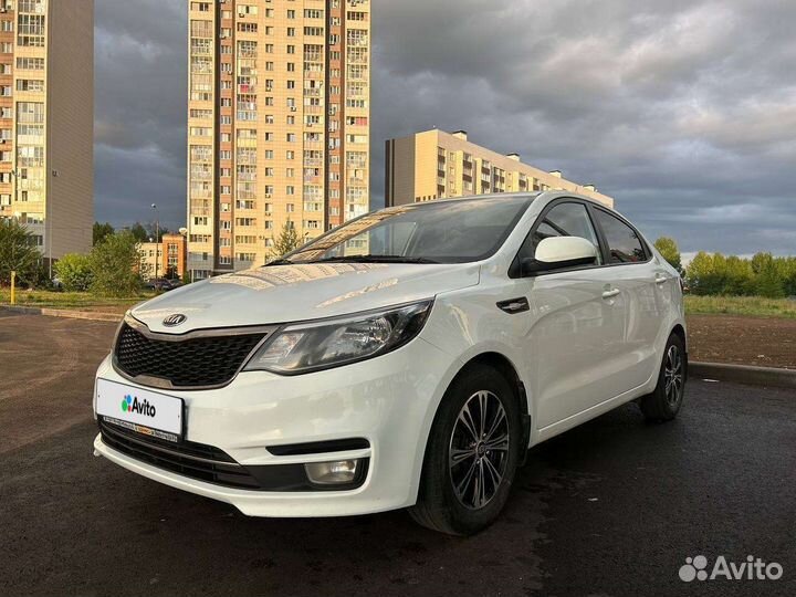 Kia Rio 1.6 МТ, 2017, 267 000 км