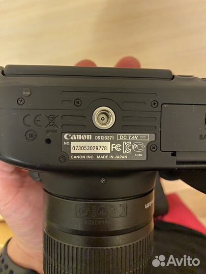 Зеркальный фотоаппарат canon 650d