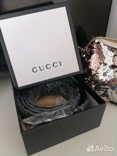 Ремень женский кожаный gucci