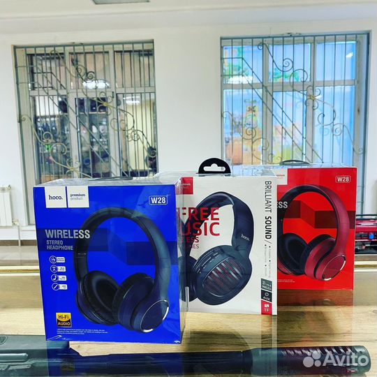 Беспроводные наушники hoco w28
