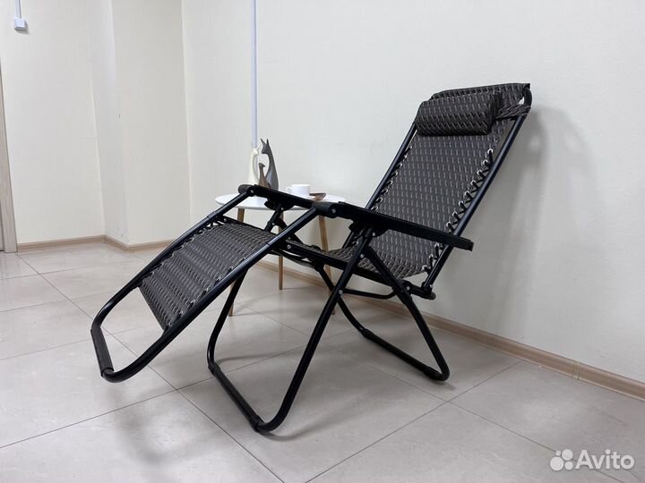Шезлонг раскладной