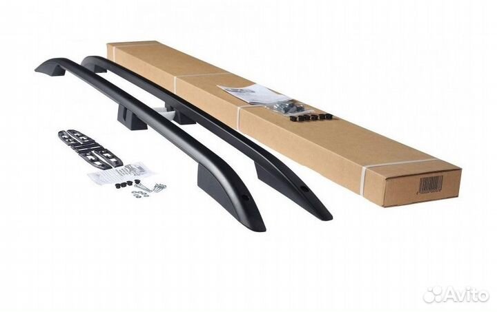 Рейлинги Can-Otomotiv Nissan Qashqai 14+ черный