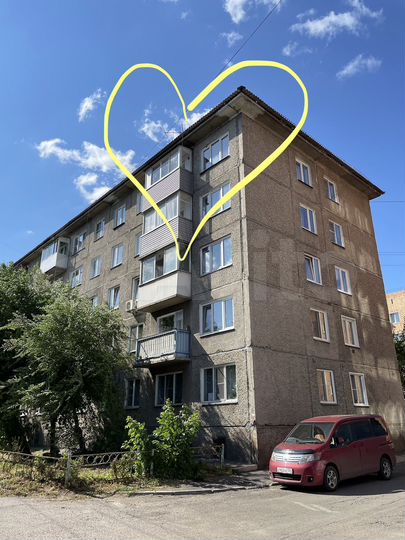 4-к. квартира, 62 м², 5/5 эт.