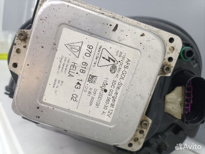 Правая фара porsche panamera