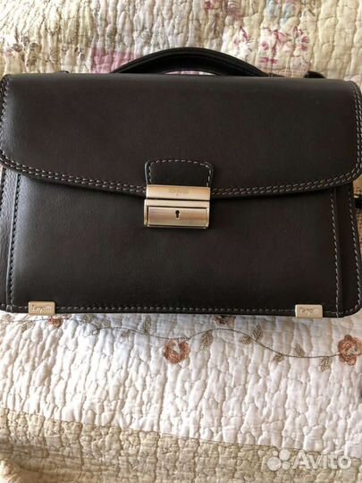 Барсетка кожаная мужская новая