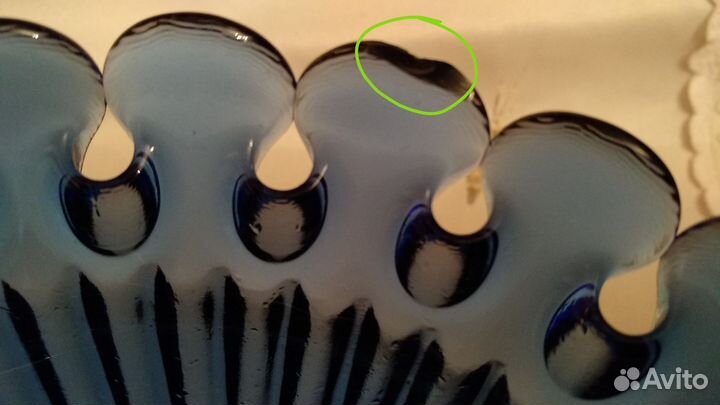 Конфетница, салатник, СССР цветное стекло