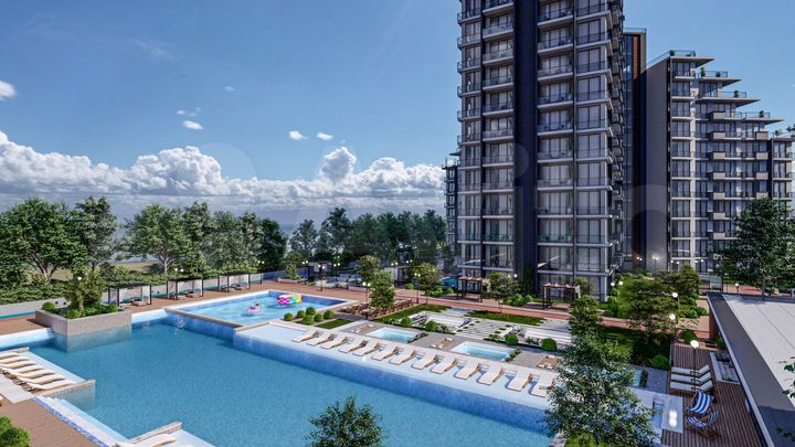 Квартира-студия, 50 м² (Кипр)